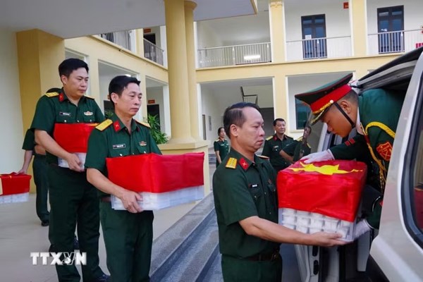 Phú Thọ hoàn thành bàn giao 100% mẫu hài cốt liệt sỹ đợt 1 phục vụ giám định ADN